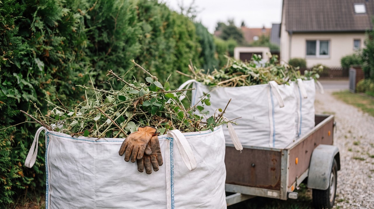 Gartenrodung im Detail — Haus- & Gartenservice Havelland