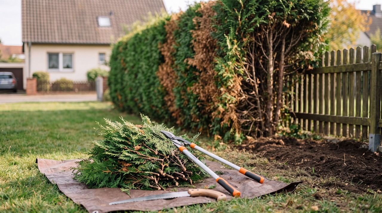 Heckenentfernung im Havelland — Haus- & Gartenservice Havelland
