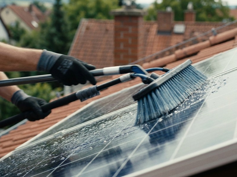 Photovoltaikreinigung im Detail — Haus- & Gartenservice Havelland