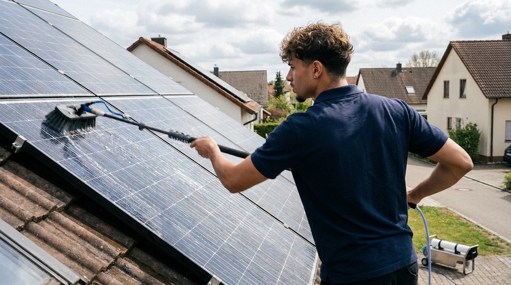 Photovoltaikreinigung im Havelland — Haus- & Gartenservice Havelland