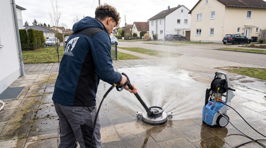 Steinreinigung im Havelland — Haus- & Gartenservice Havelland